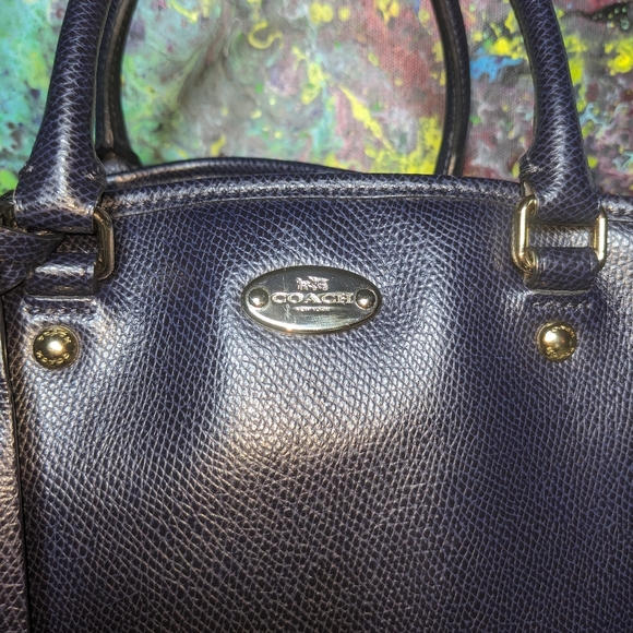 Coach | Margot Midnight Crossgrain Leather Small Convertible Carryall Satchel - Picture 5 of 12